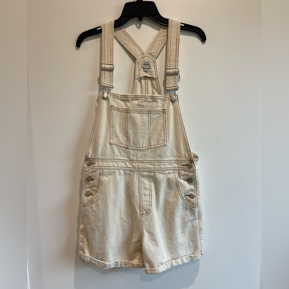 Rhythm Beige Adventure Overalls size M